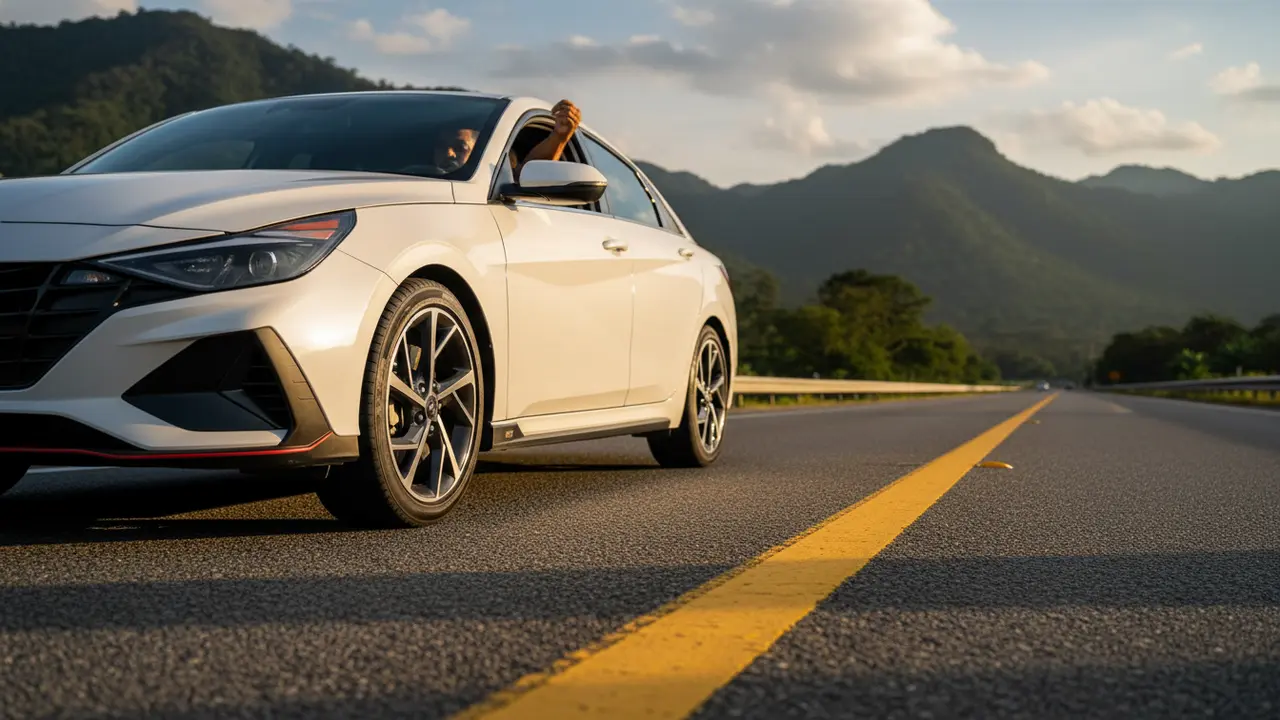 Adelantar en línea continua: multa y puntos en la licencia Costa Rica