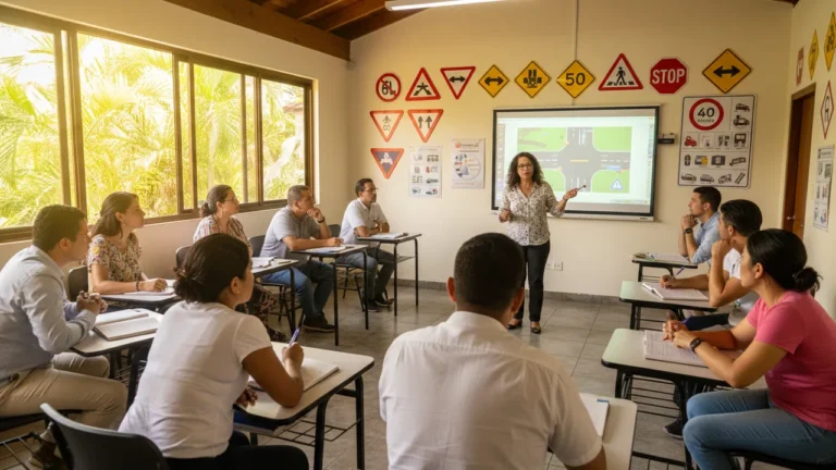 Curso teórico con apoyos educativos del MOPT